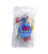 SoSweet Dobsons Mega Lollies Mix Pouch (9 Lollipops) 205g