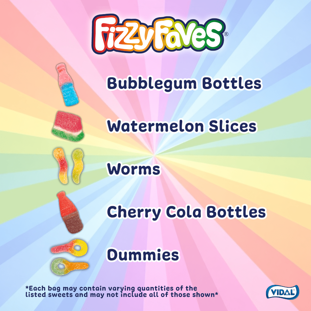 SoSweet Fizzy Faves 125g Peg Bag