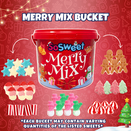 SoSweet Merry Mix Bucket 1.5kg