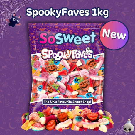 SoSweet SpookyFaves Halloween Sweet Mix Bag 1kg