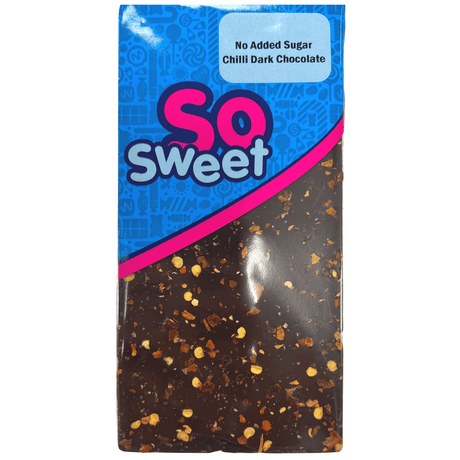 SoSweet Sugar Free Chilli Dark Chocolate Bar (80g)