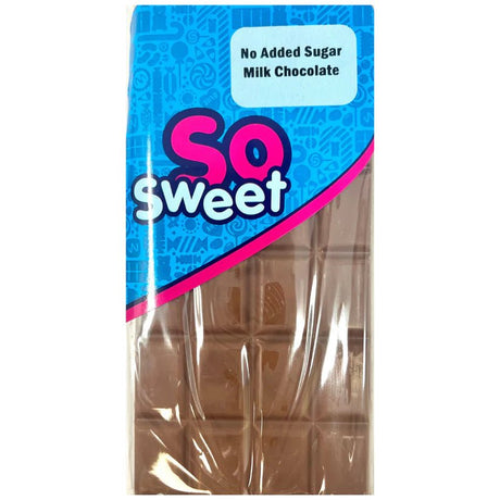 SoSweet Sugar Free Milk Chocolate Bar (80g)