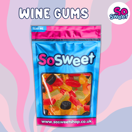 SoSweet Wine Gums Pouch 800g