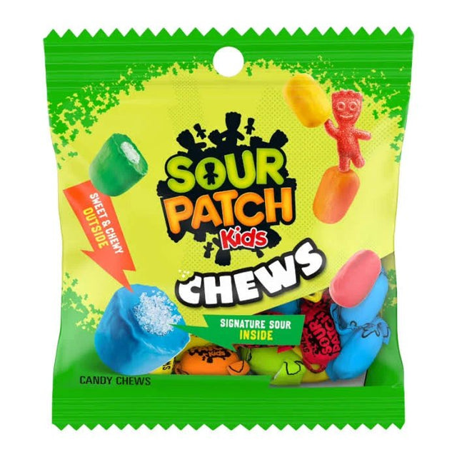 Sour Patch Kids Chews Peg Bag 60g USA
