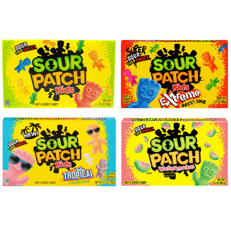Sour Patch Kids Essentials (Pack of 4)