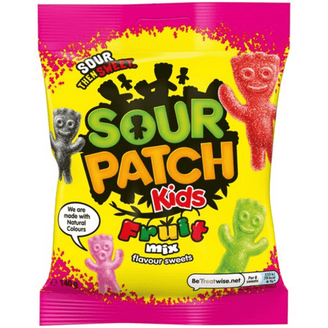 Sour Patch Kids Fruit Mix Bag (130g)