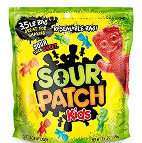 Sour Patch Kids Giant Club Bag (1.58kg)