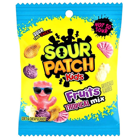 Sour Patch Kids Kids Fruits Tropical Mix Peg Bag 87g USA