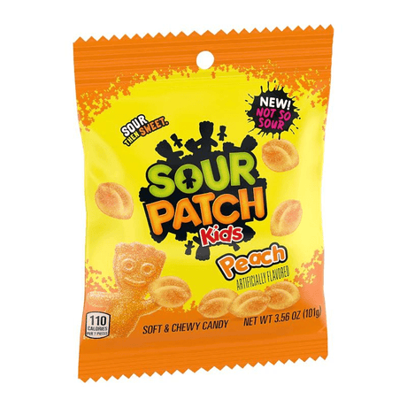 Sour Patch Kids Peach Peg Bag (102g)