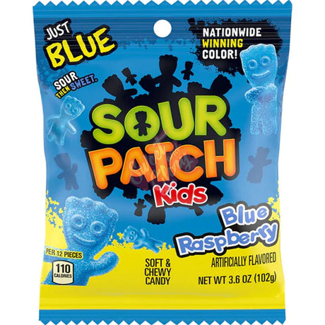 Sour Patch Kids Peg Bag Blue Raspberry (102g)