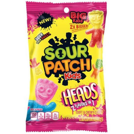 Sour Patch Kids Share Bag Big Heads (226g)