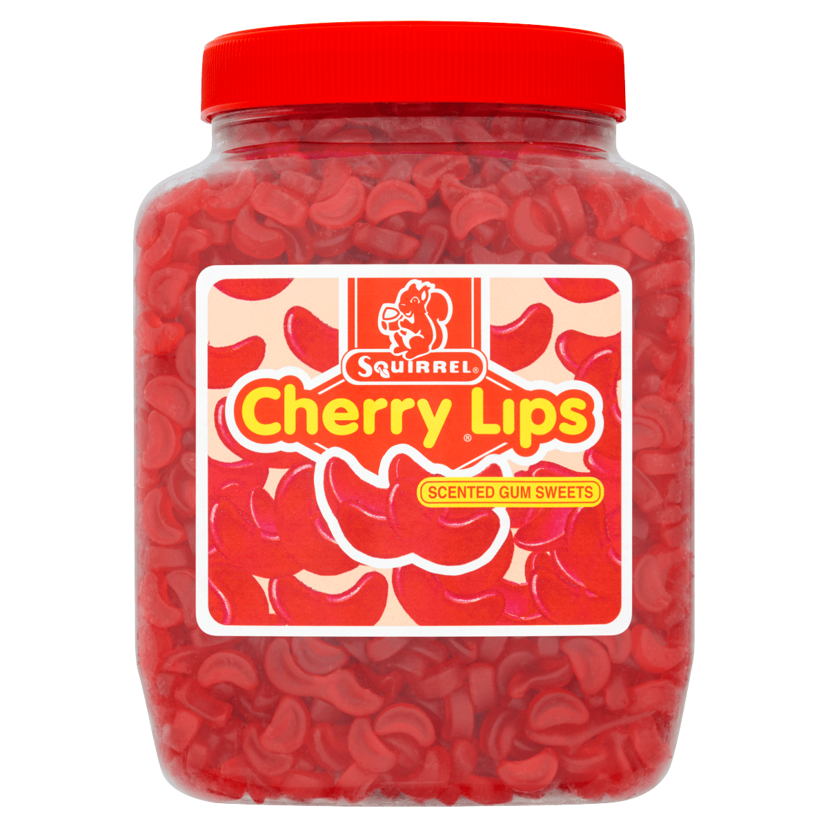 Squirrel Cherry Lips Jar