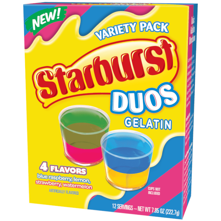 Starburst Duos Gelatin Variety Pack (223g)