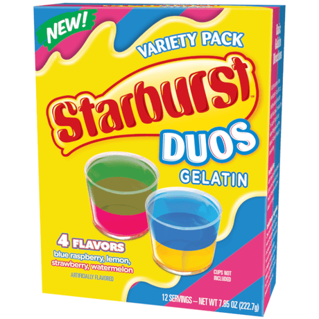 Starburst Duos Gelatin Variety Pack (223g)
