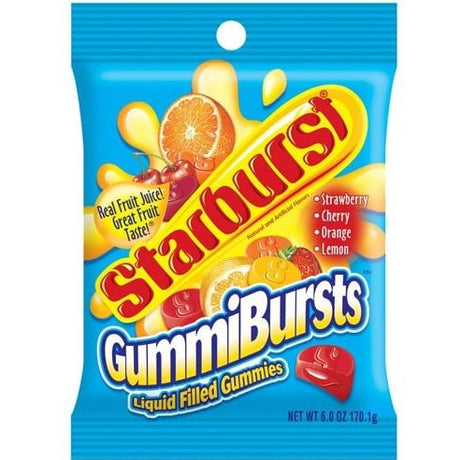 Starburst Gummies Bursts Peg Bag (170g)