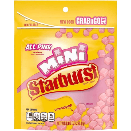 Starburst Mini All Pink Chews (227g)