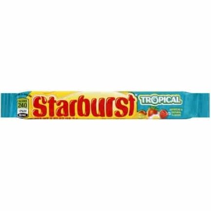 Starburst Tropical Fruit (59g)