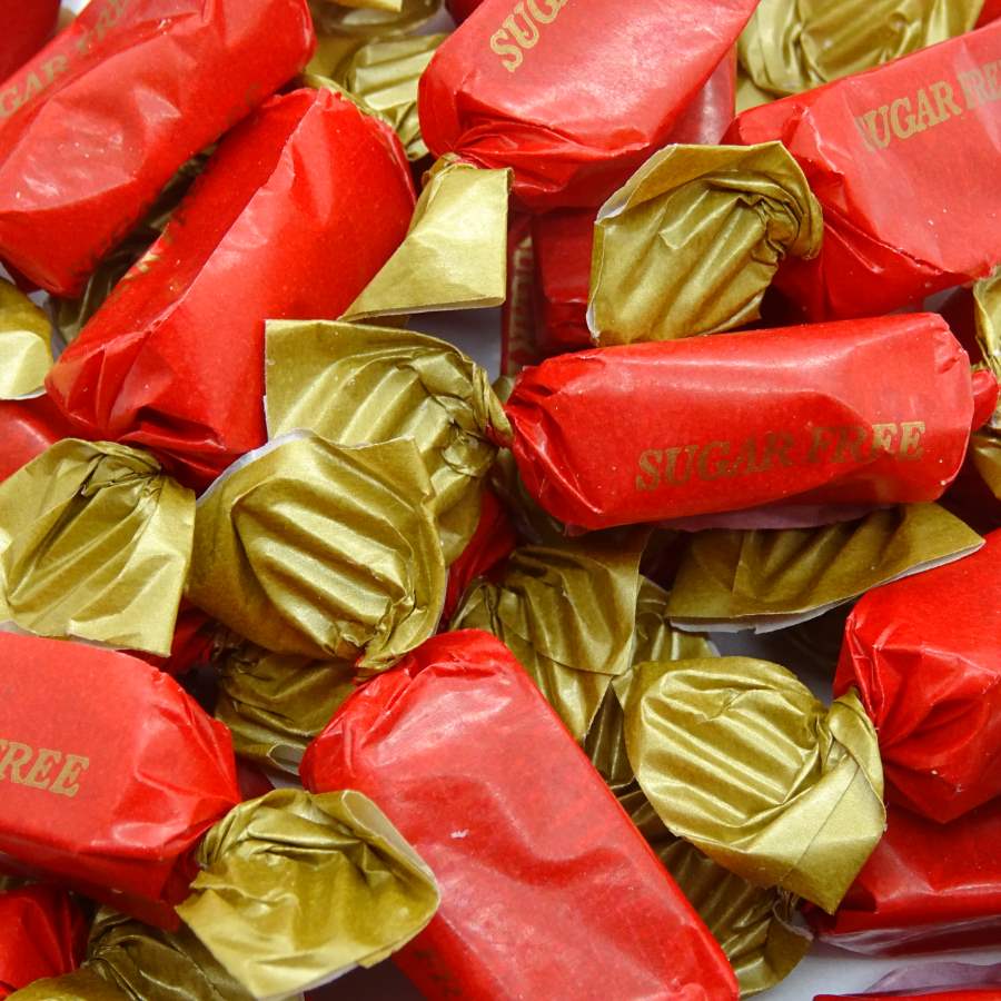 Sugar Free Rum &amp; Butter Toffees (75g)
