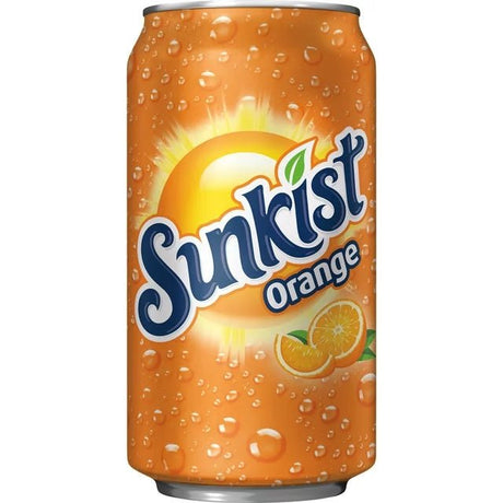 Sunkist Orange Soda Can 355ml USA