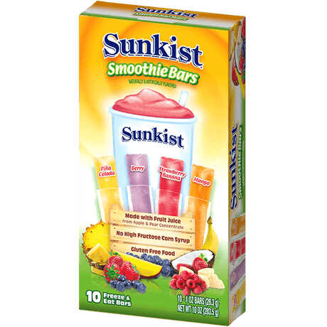 Sunkist Smoothie Freeze And Eat Bars (280g)