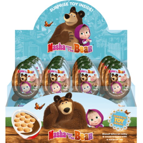 Surprise Egg Masha & Bear (20g) (Case of 24)