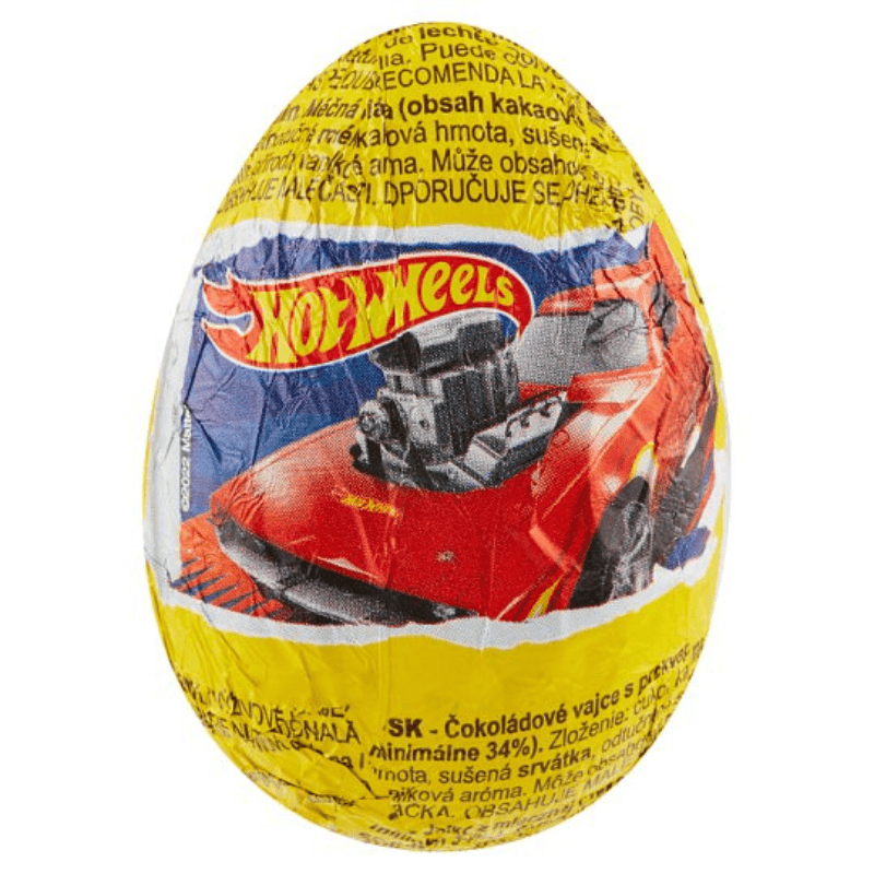 Surprise Milk Chocolate Eggs Hot Wheels SoSweet