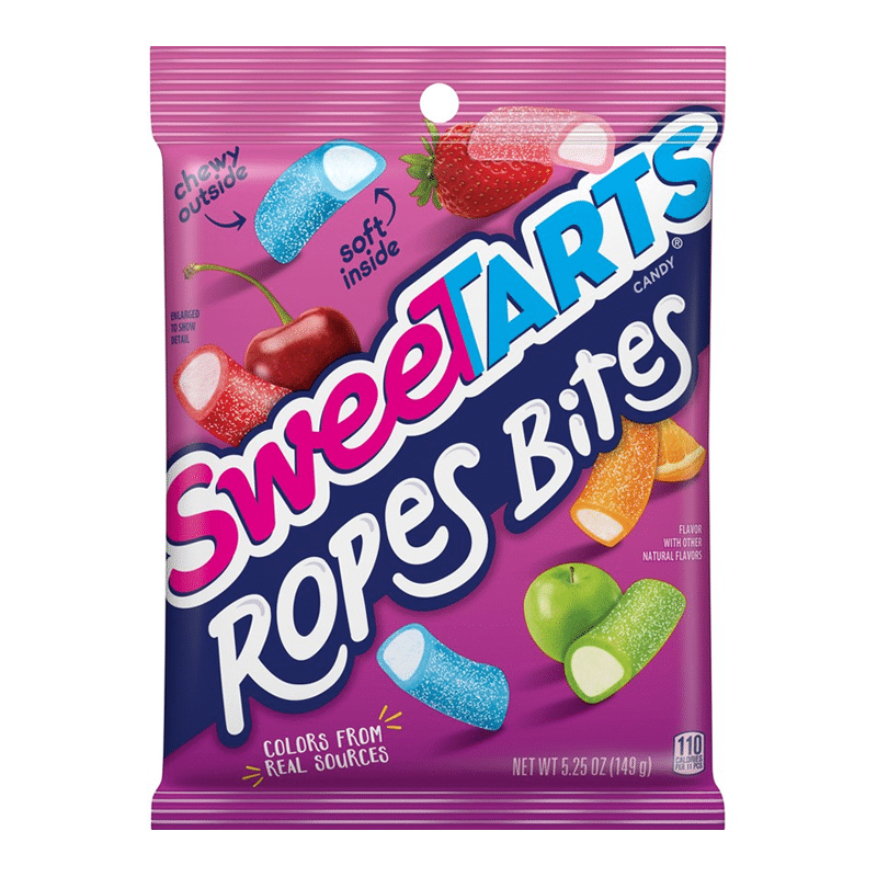 Sweetarts Rope Bites Peg Bag (149g)