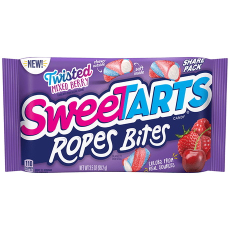 Sweetarts Rope Bites Twisted Mixed Berry (99g)