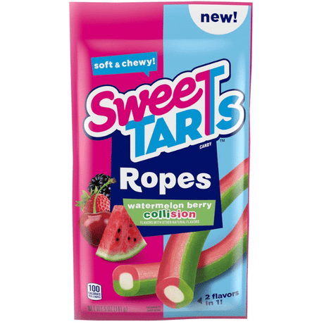 Sweetarts Ropes Collision Watermelon Berry Peg Bag (141g)