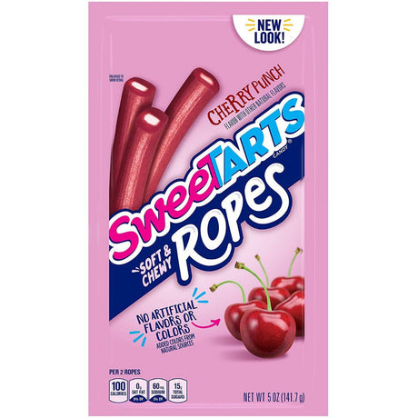Sweetarts Ropes Soft and Chewy Cherry Punch Peg Bag (141g)
