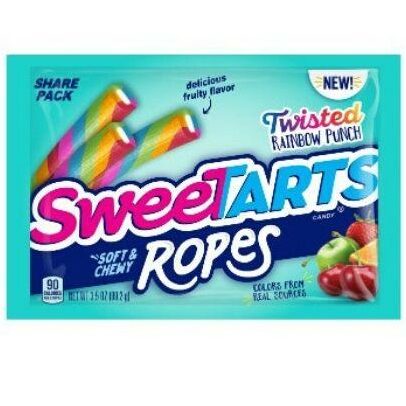 Sweetarts Ropes Twisted Rainbow Punch (99g)
