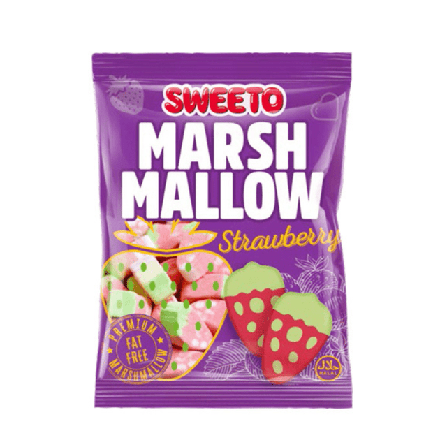 Sweeto Marshmallow Bag Strawberry (140g)