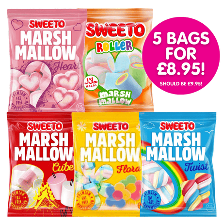 Sweeto Marshmallow Bags (5 for £8.95!)
