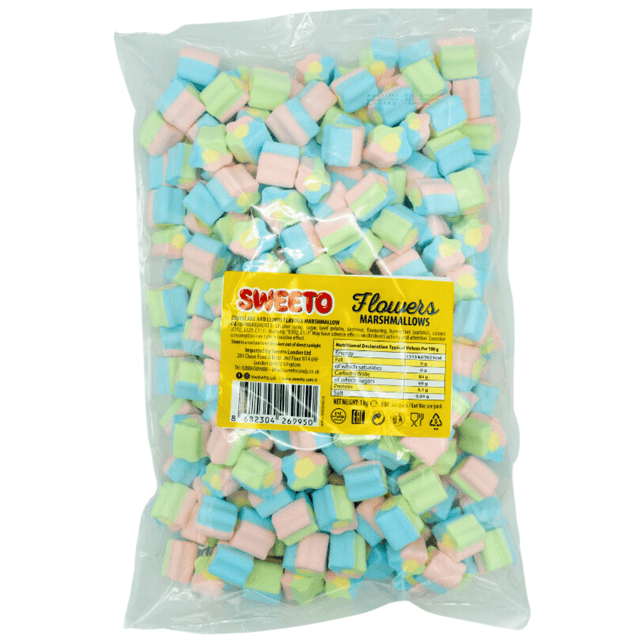 Sweeto Marshmallow Flowers (1kg)