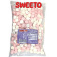 Sweeto Marshmallows Bulk Pink & White (1kg)