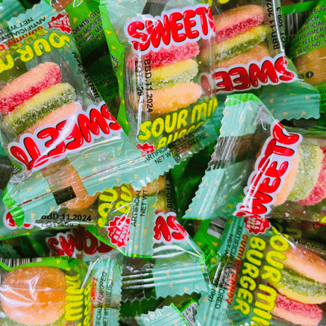 Sweeto Sour Fizzy Burger 9g (60 Count)
