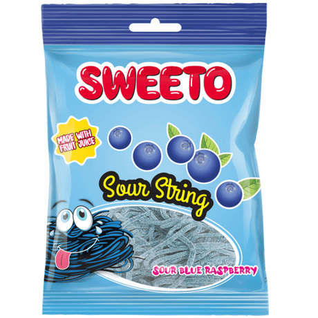 Sweeto Sour String Blue Raspberry (80g)