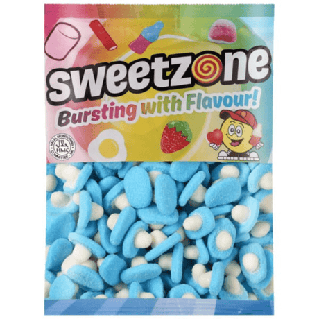 Sweetzone Bag Blue Raspberry Mushrooms (1kg)
