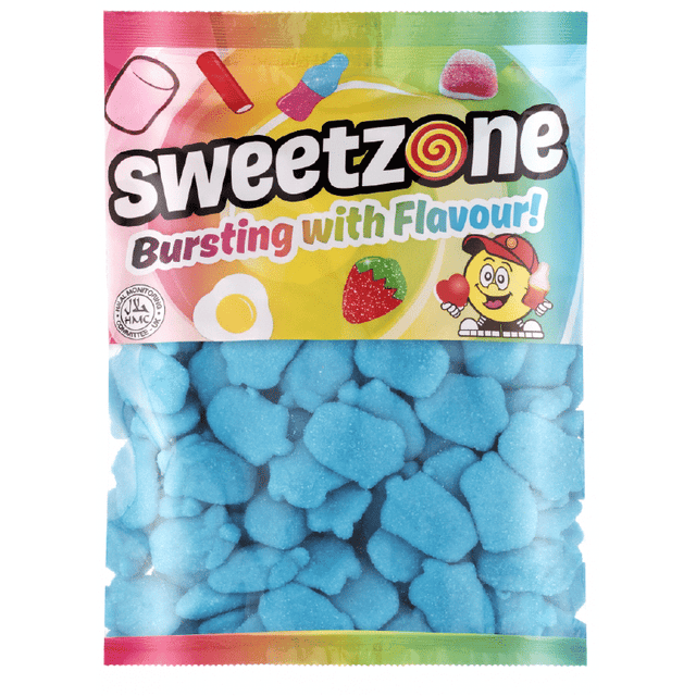 Sweetzone Bag Foam Blue Raspberries (1kg)