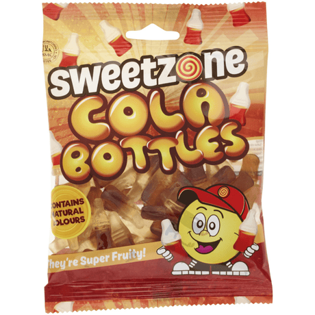Sweetzone Mini Bags Cola Bottles (90g)