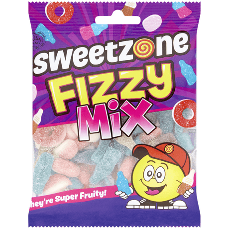 Sweetzone Mini Bags Fizzy Mix (90g)