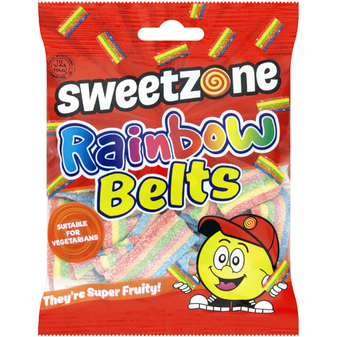 Sweetzone Mini Bags Rainbow Belts (90g)