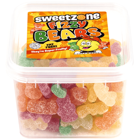 Sweetzone Mini Tubs Fizzy Bears (170g)