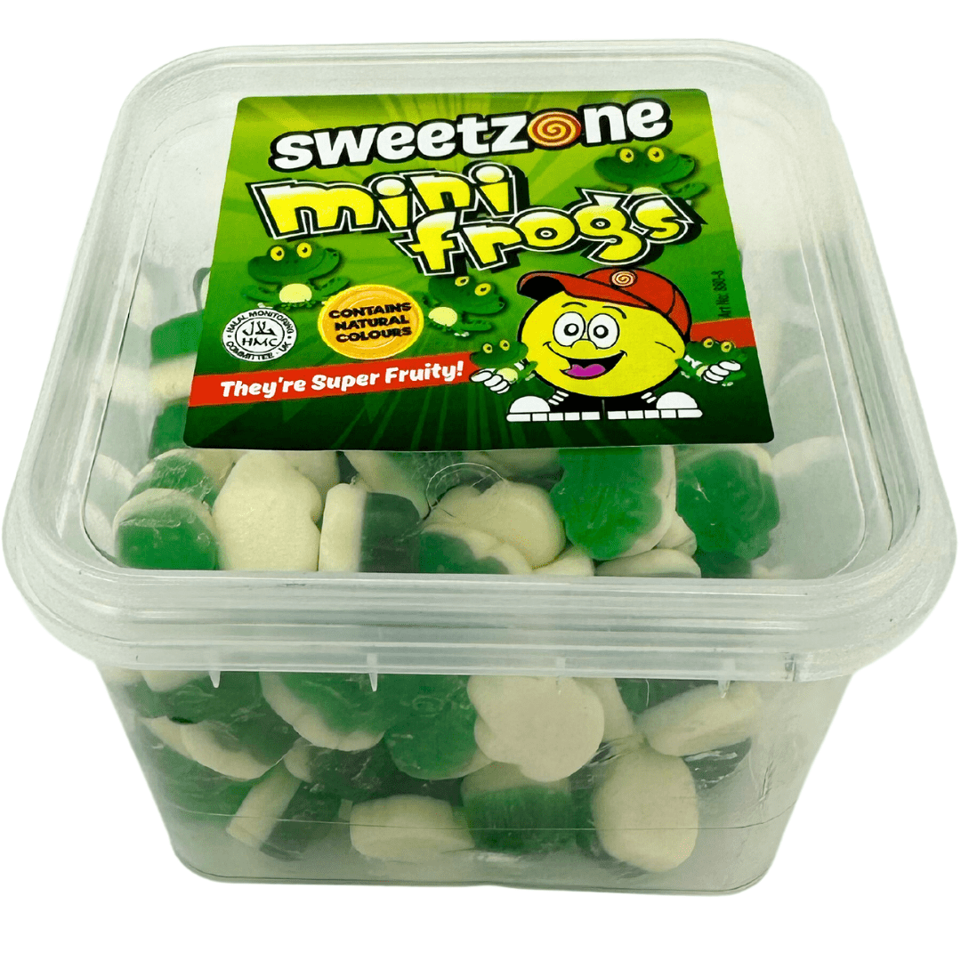 Sweetzone Mini Frogs Mini Tub 170g – SoSweet