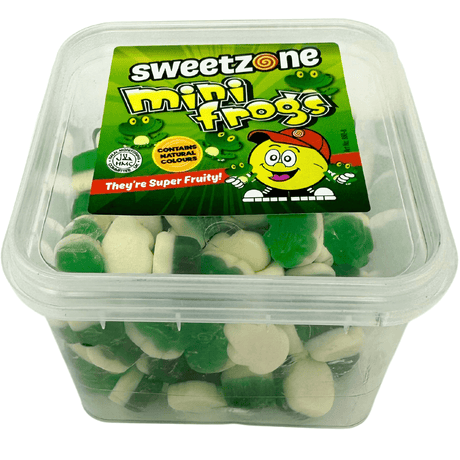 Sweetzone Mini Tubs Mini Frogs (170g)