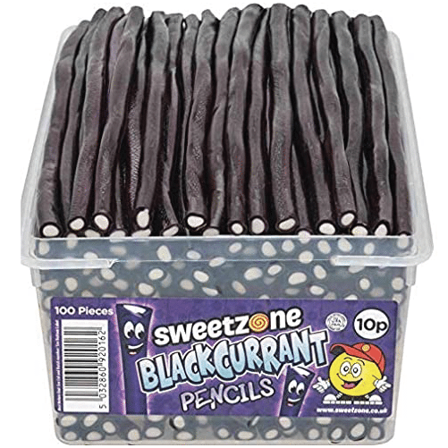 Sweetzone Pencils Blackcurrant (100pcs)