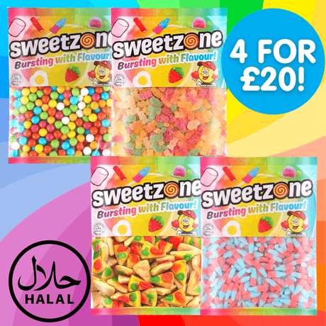 Sweetzone Sweet Bags 4 for £20!