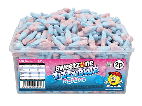 Sweetzone Tub Fizzy Bubblegum Bottles (805g)