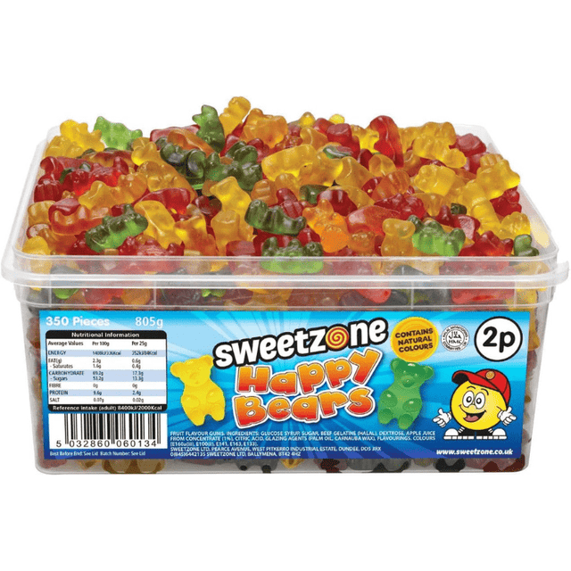Sweetzone Tub Happy Bears (805g)