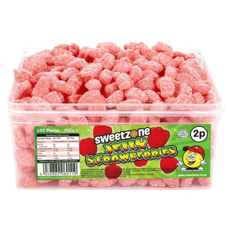 Sweetzone Tub Jelly Strawberries (805g)